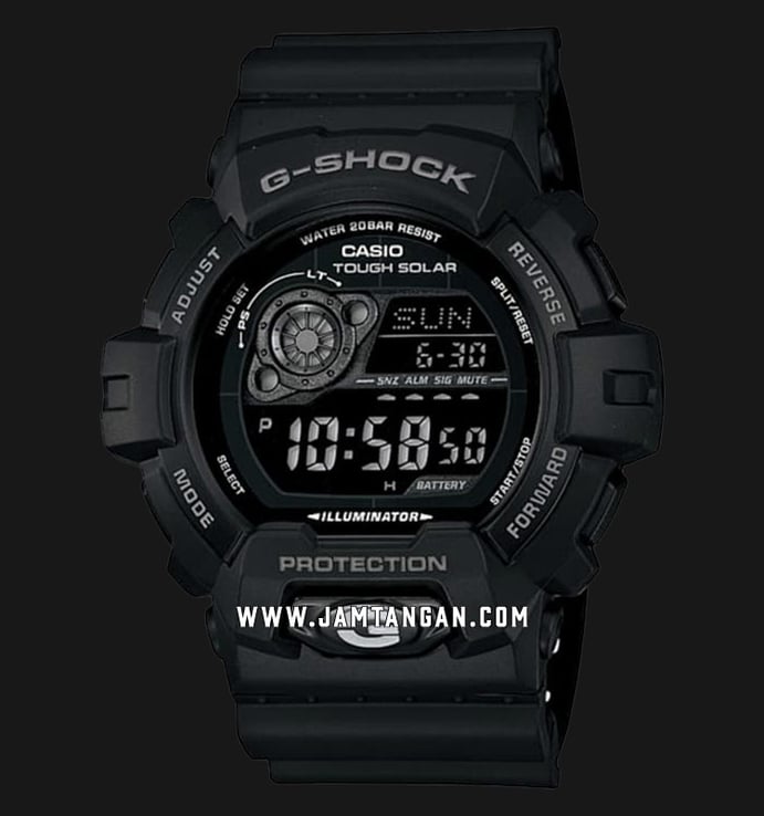 Casio G-Shock GR-8900A-1DR Men Digital Dial Black Resin Strap
