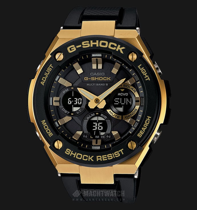 Casio G-Shock GST-W100G-1AJF Water Resistant 200M Resin Band (JDM)