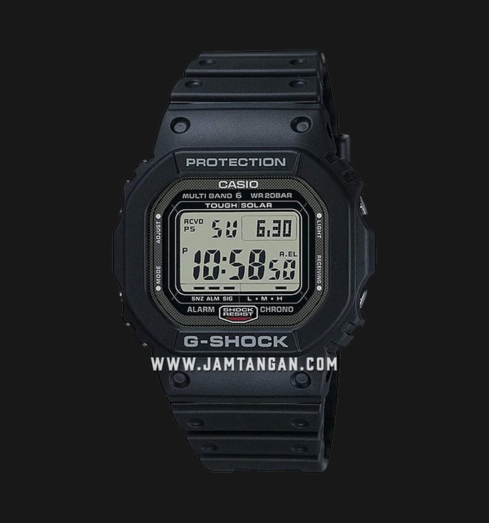 Casio G-Shock GW-5000-1JF Multi Band Water Resistant 200M Resin Band (JDM)