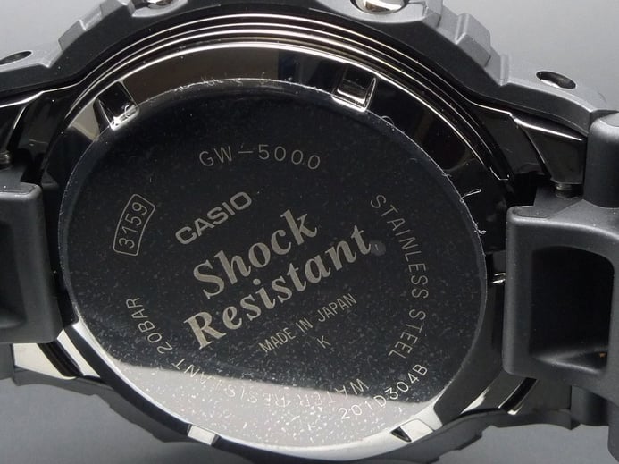 Casio G-Shock GW-5000-1JF Multi Band Water Resistant 200M Resin Band (JDM)