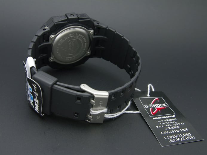 Casio G-Shock GW-5510-1BJF Multi Band 6 Water Resistant 200M Resin Band (JDM)