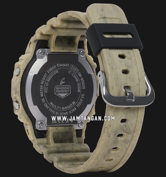 Casio G-Shock GW-B5600SL-5JF Sand and Land Tough Solar Men Digital Dial Sandy Desert Resin Band