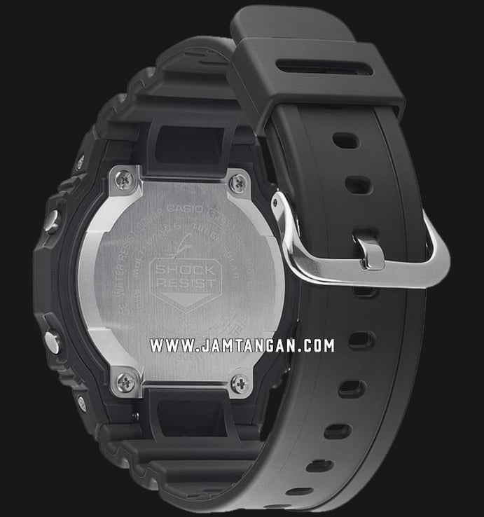 Casio G-Shock GW-M5610U-1JF Square Tough Solar Men Digital Dial Black Resin Strap