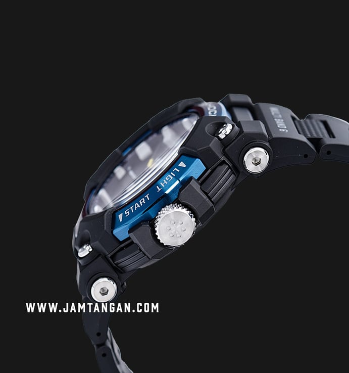 Casio G-Shock Frogman GWF-A1000C-1ADR Tough Solar Black Digital Analog Dial Black Carbon Band