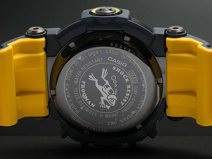 Casio G-Shock Frogman GWF-D1000NV-2JF with Water Depth Sensor (JDM)