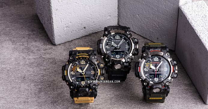 Casio G-Shock Mudmaster GWG-2000-1A5DR Master of G-Land Carbon Core Guard Sand Resin Band