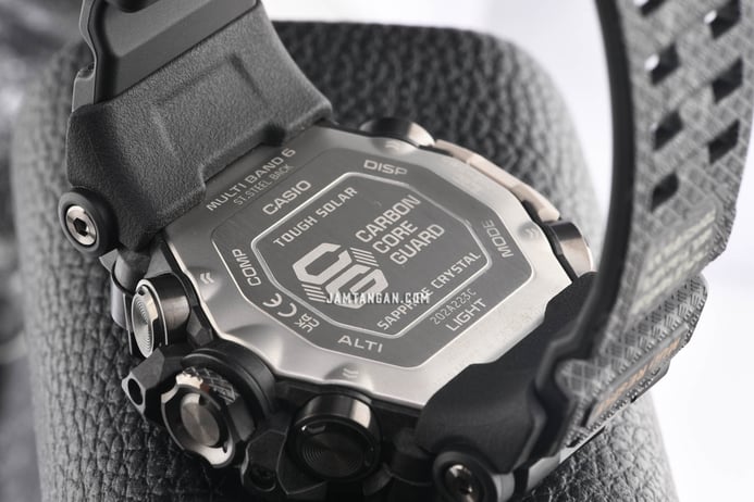 Casio G-Shock Mudmaster GWG-2000CR-1ADR Master Of G-Land Digital Analog Dial Black Resin Band