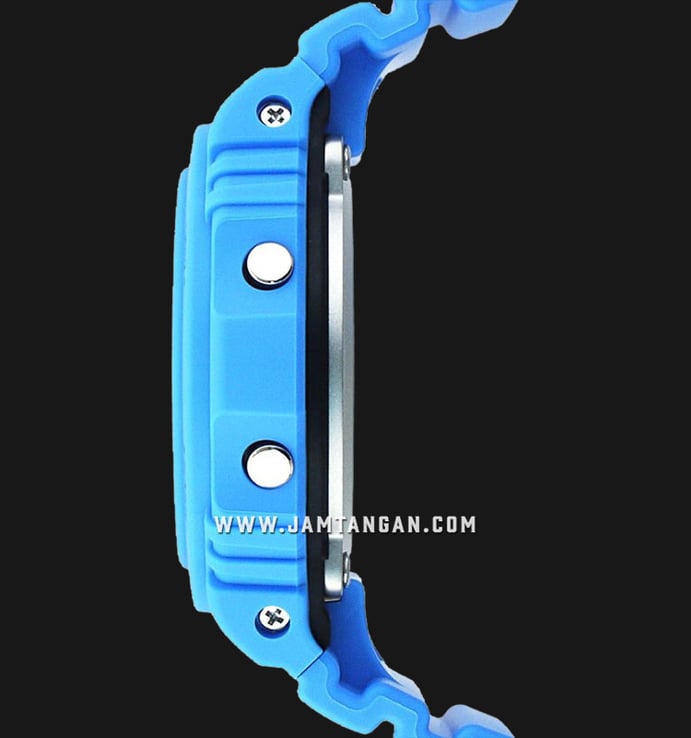 Casio G-Shock GWX-5700CS-2JF G-Lide Multiband 6 Tough Solar Digital Blue Resin Band