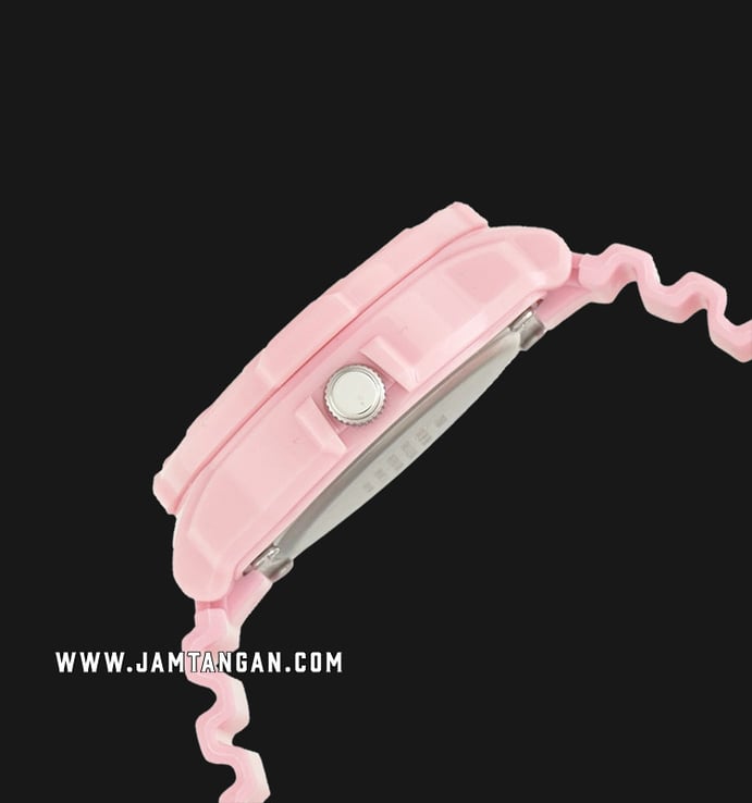 Casio General LRW-200H-4E4VDF Ladies Analog Pink Sunray Dial Pink Resin Band