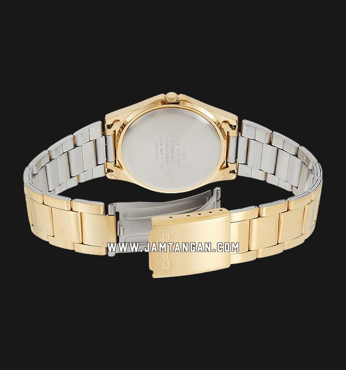 Casio General LTP-1130N-9BRDF Enticer Ladies Gold Dial Gold Stainless Steel Band