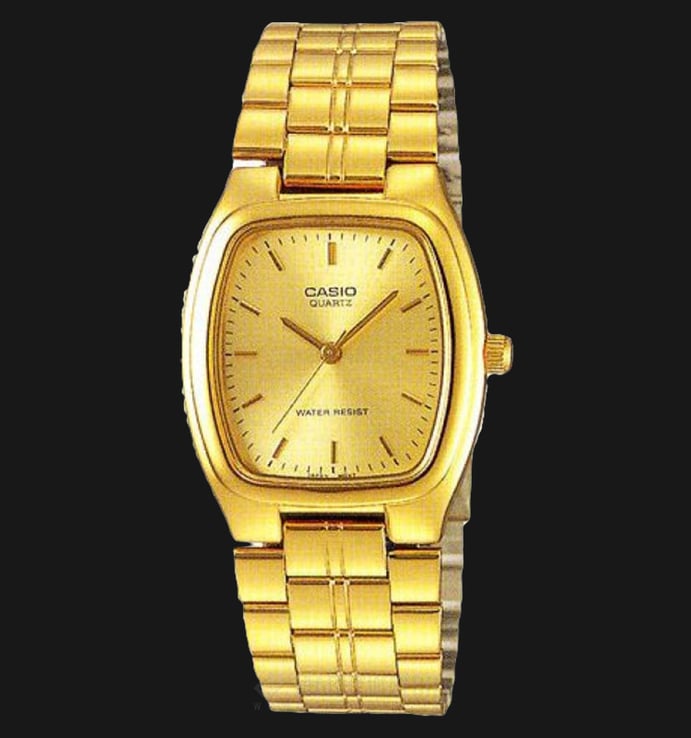Casio General LTP-1169N-9ARDF Ladies Gold Dial Gold Stainless Steel Band