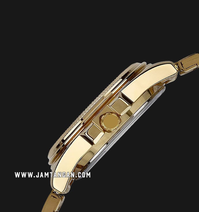 Casio General LTP-2088G-9AVDF Enticer Ladies Gold Dial Gold Stainless Steel Band