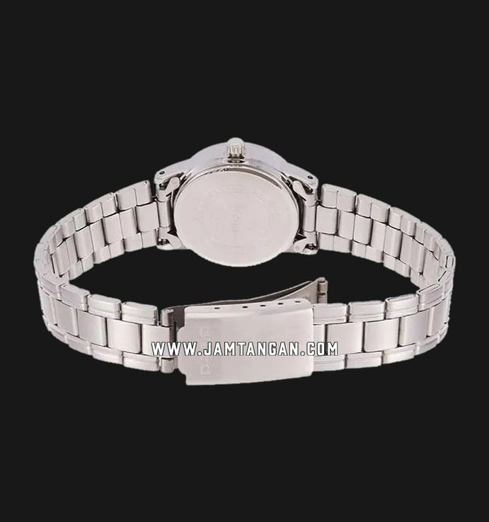Casio General LTP-V002D-7AUDF Ladies Grey Dial Stainless Steel Band