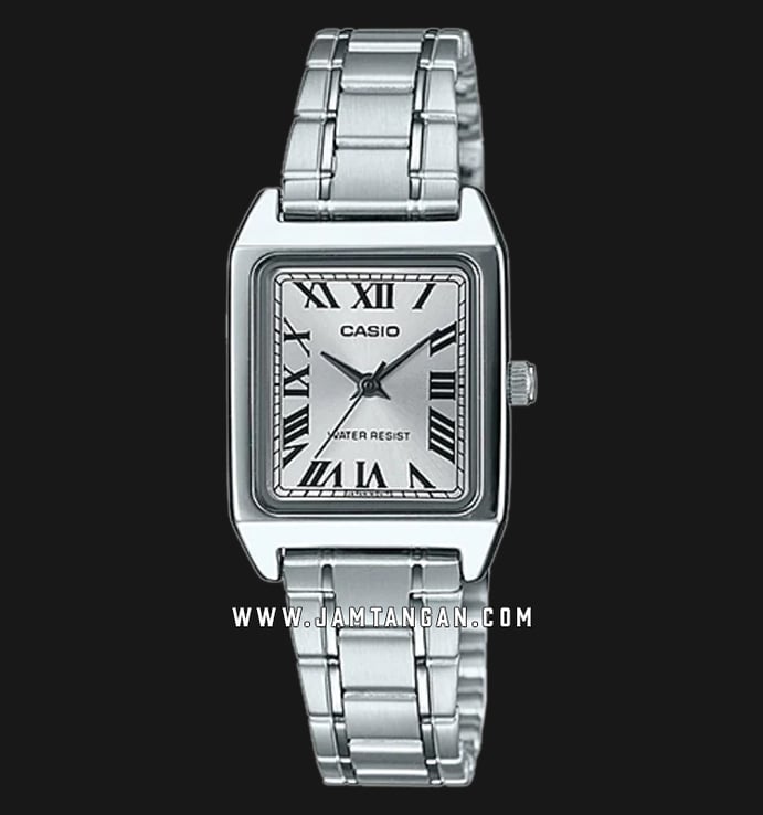 Casio General LTP-V007D-7BUDF Silver Dial Stainless Steel Band
