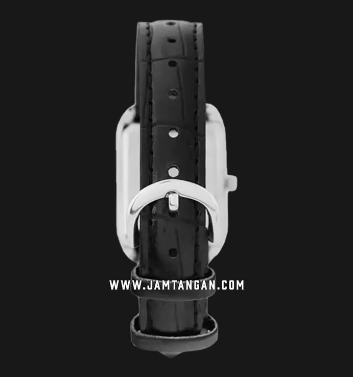 Casio General LTP-V007L-1BUDF Black Dial Black Leather Band