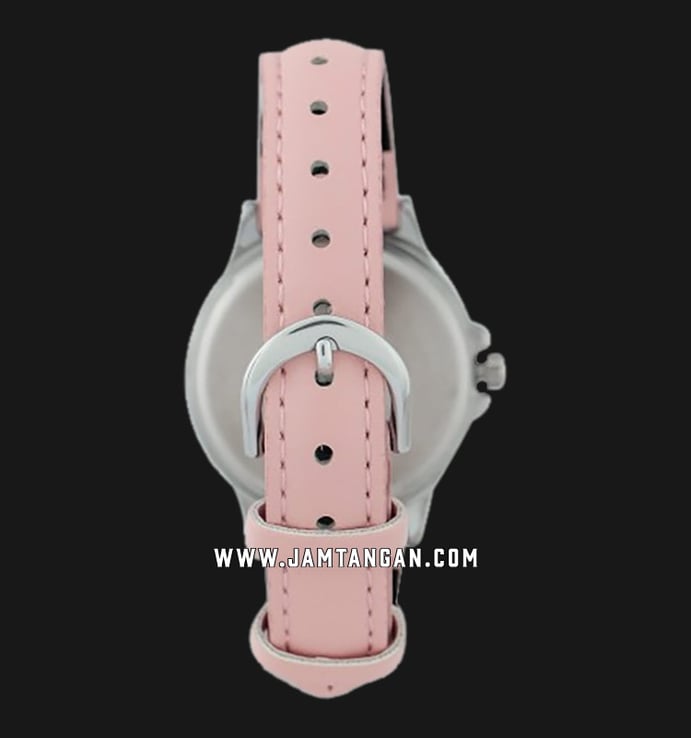 Casio General LTP-V300L-4AUDF Ladies Light Pink Dial Pink Leather Band