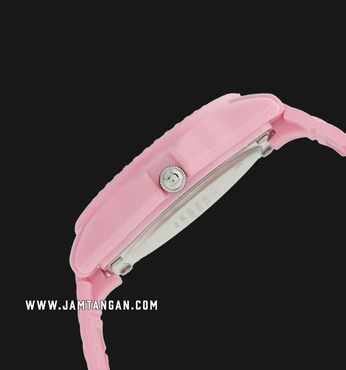 Casio LX-500H-4E2VDF Ladies Analog Pink Dial Pink Resin Strap