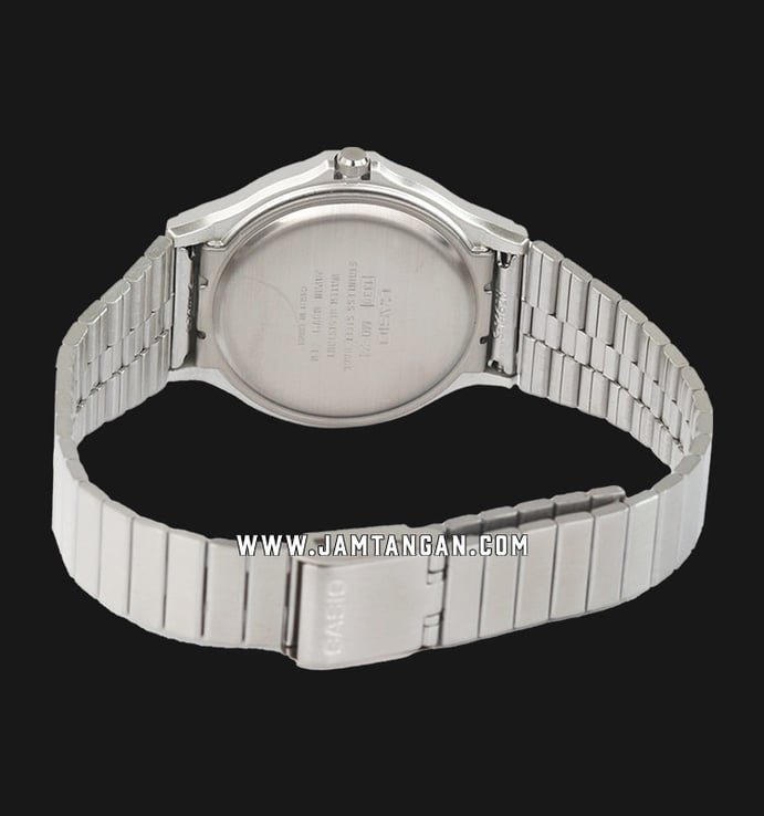 Casio General MQ-24D-7EDF Silver Dial Stainless Steel Band