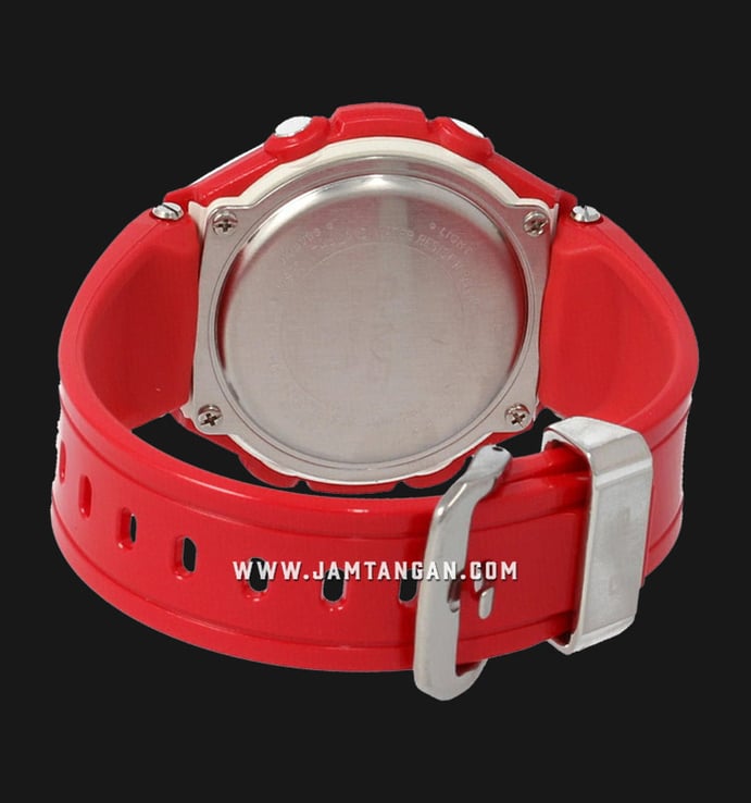 Casio Baby-G GM-S Series MSG-400-4ADR Digital Analog Dial Red Resin Strap