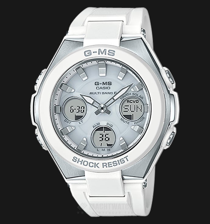 Casio Baby-G MSG-W100-7AJF Ladies Digital Analog Watch Grey Resin Band