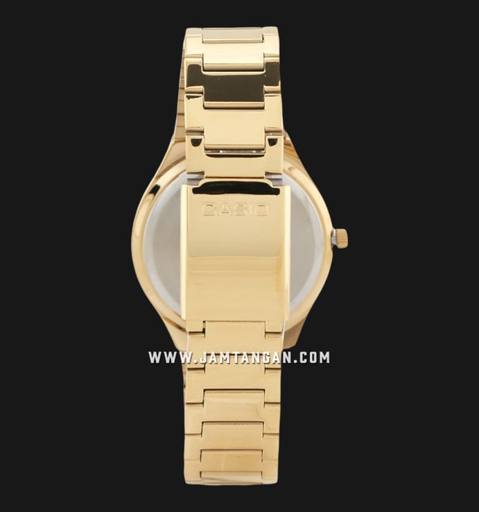 Casio General MTP-1170N-9ARDF Gold Dial Gold Tone Stainless Steel Band