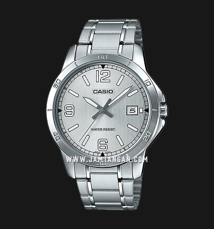 Casio General MTP-V004D-7B2UDF Silver Dial Stainless Steel Band