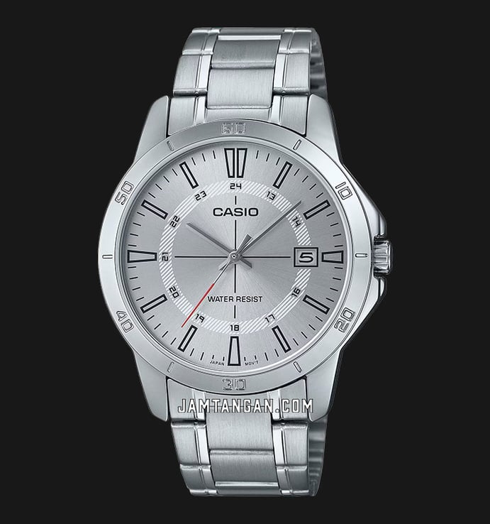 Casio General MTP-V004D-7CUDF Silver Dial Stainless Steel Band