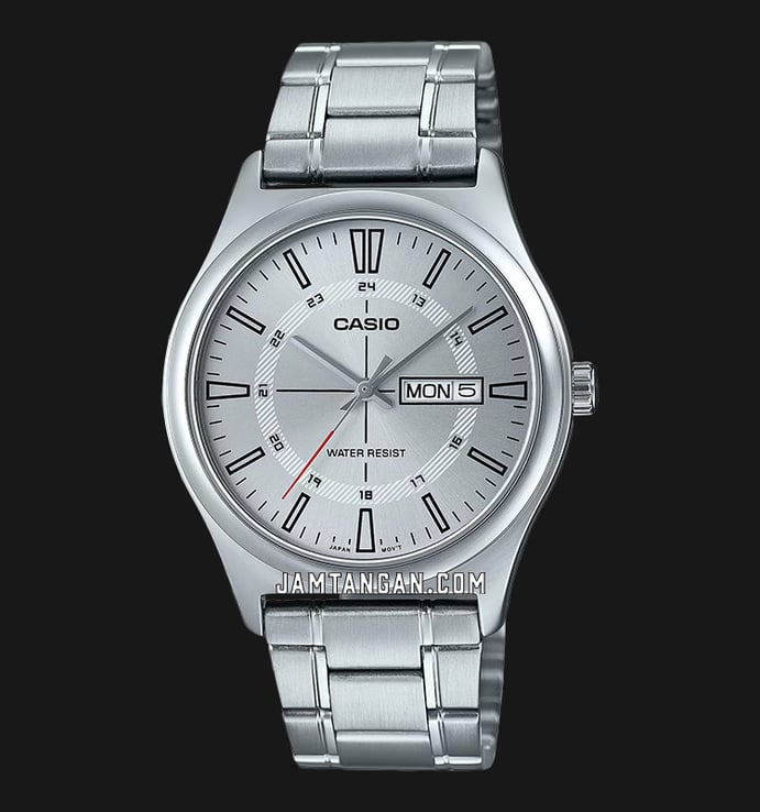 Casio General MTP-V006D-7CUDF Silver Dial Stainless Steel Band