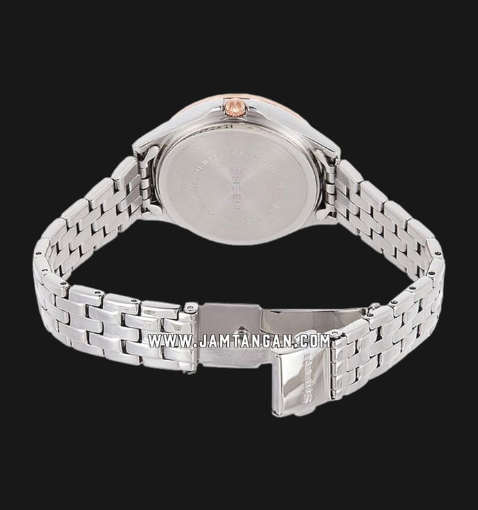 Casio Sheen SHE-3062SG-7AUDF Silver Dial Stainless Steel Strap