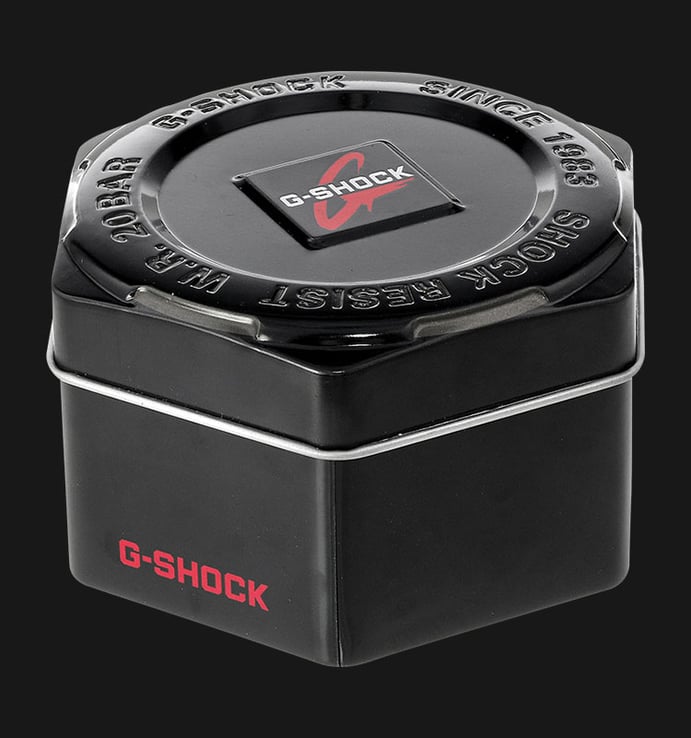 Casio G-Shock GA-700-1BDR Men Digital Analog Dial Black Resin Band