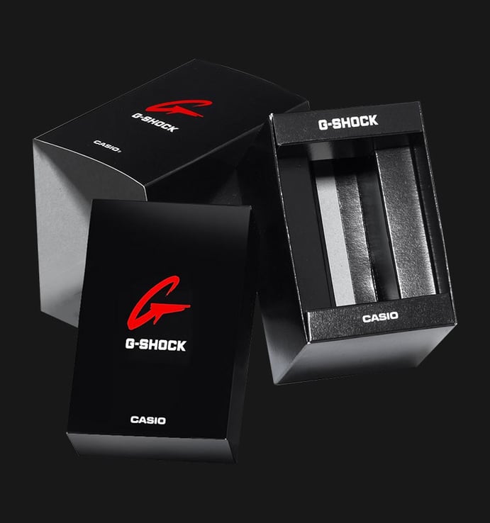Casio G-Shock AW-591-4ADR Men Black Digital Analog Dial Black Resin Strap