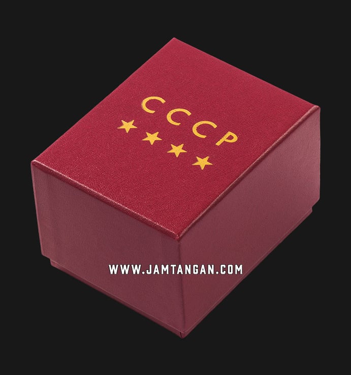 CCCP Aleksandrov CP-7042-03 Automatic Grey Dial Black Leather Strap