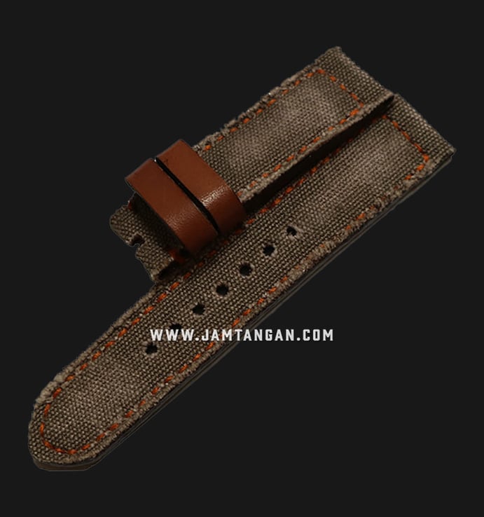 Strap Celdy 22mm CVBROWN-22 with Brushed Steel Buckle