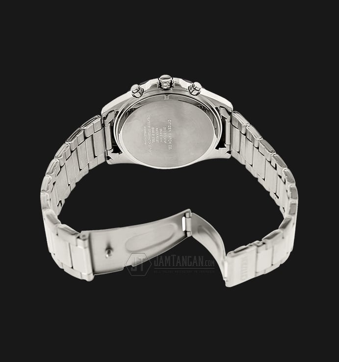 Citizen AN3561-59E Chronograph Black Dial Stainless Steel Bracelet Watch