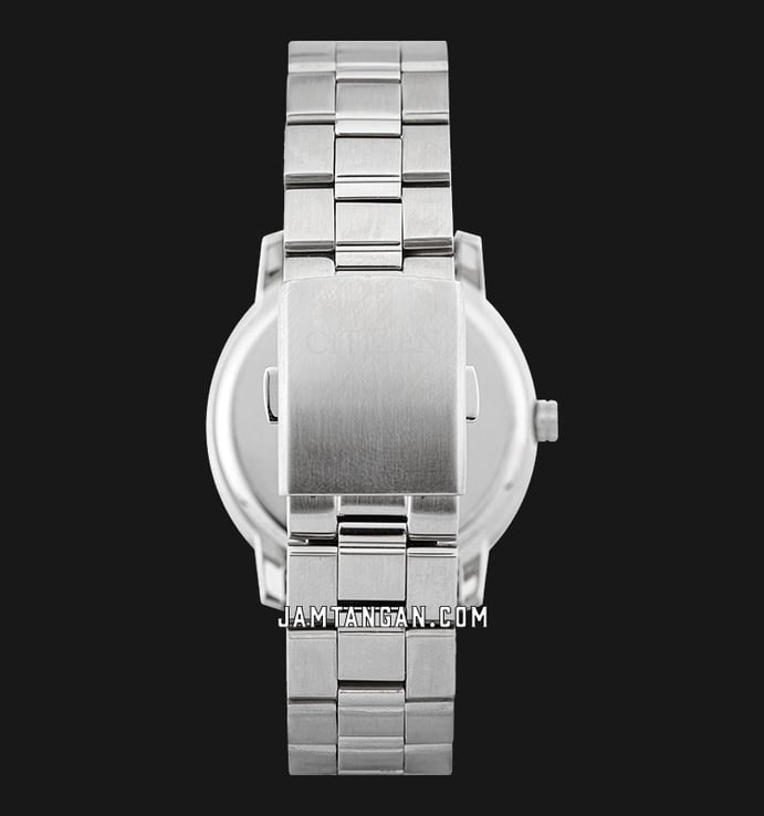 Citizen Eco-Drive BR0075-51A Men White Dial Stainless Steel Strap