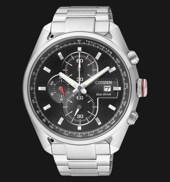 Citizen CA0360-58E Eco Drive Chronograph Stainless Steel