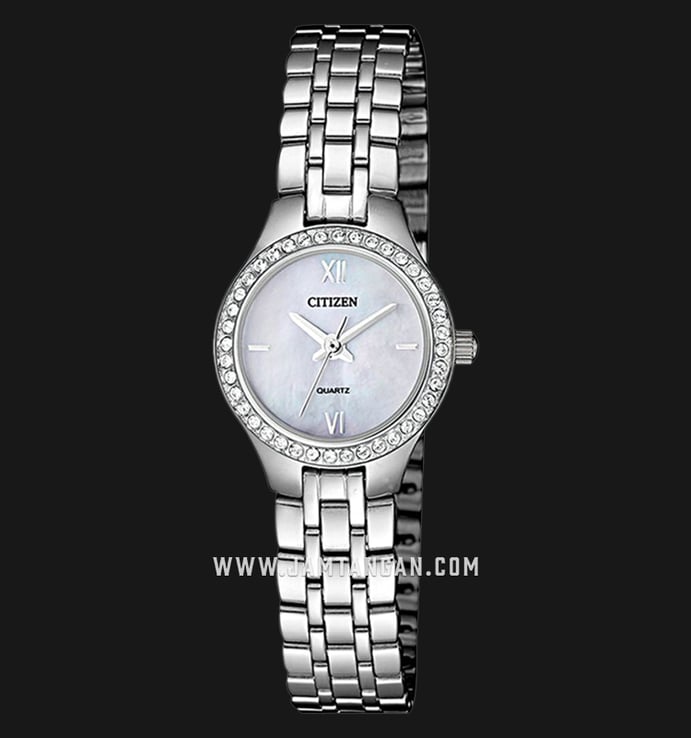 Citizen EJ6140-57D Ladies Mother of Pearl Dial Stainless Steel Strap