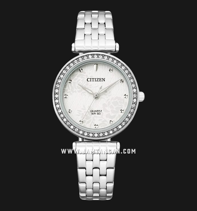 Citizen Classic ER0211-52A White Dial Stainless Steel Strap
