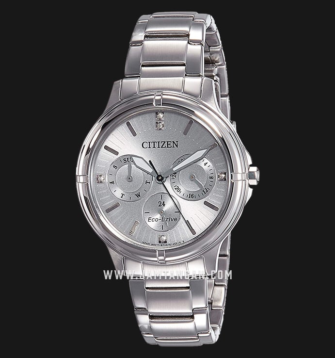 Citizen Eco-Drive FD2030-51H Silver Dial Stainless Steel Strap