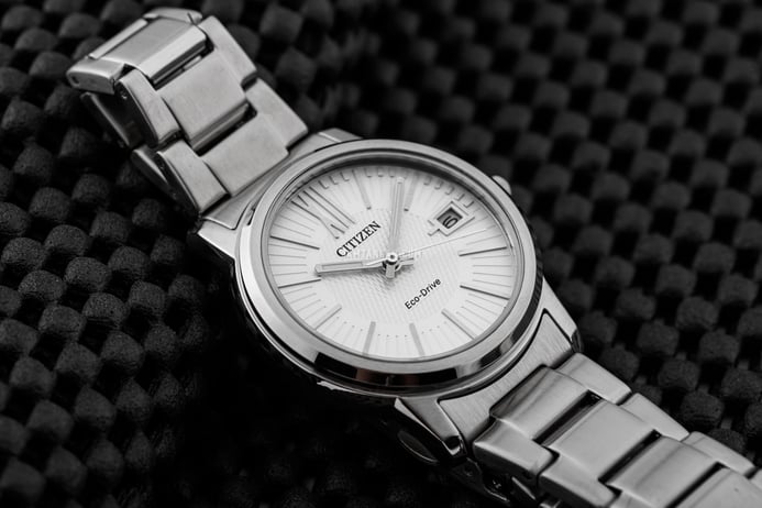 Citizen Eco-Drive FE6010-50A White Dial Stainless Steel Strap