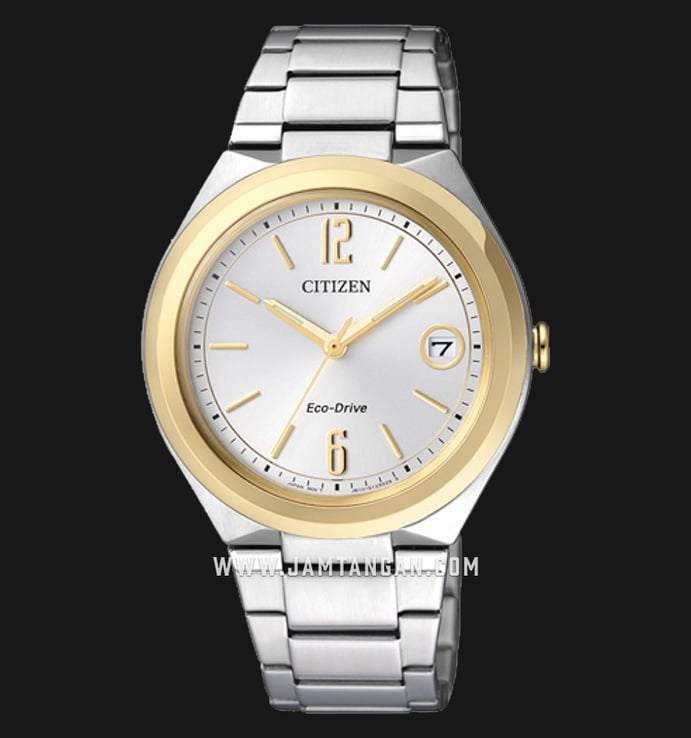 Citizen Eco-Drive FE6024-55A Donna White Dial Stainless Steel Strap