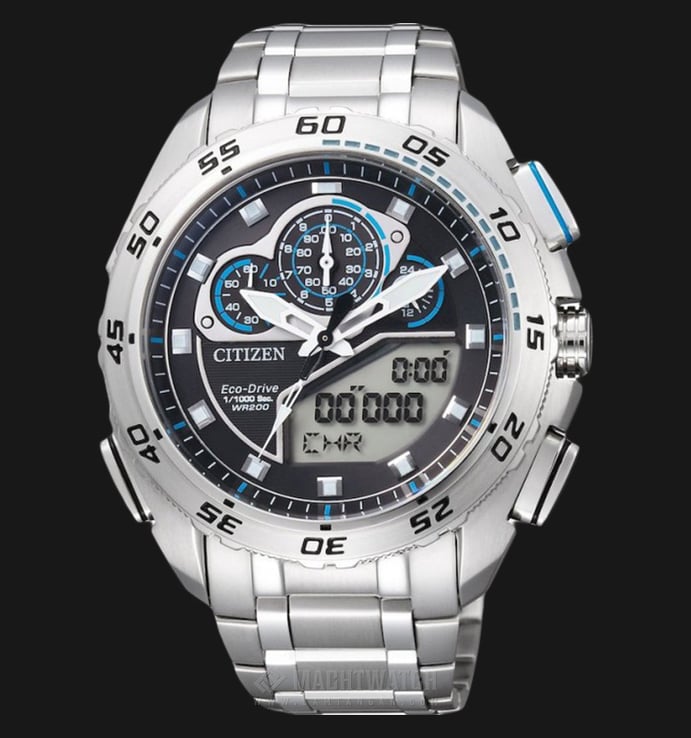 Citizen JW0121-51EV Promaster Racing Chronograph Eco Drive Stainless Steel