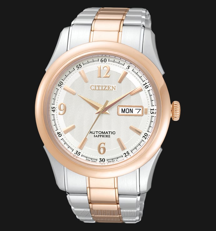 Citizen NH8314-52AB Automatic Stainless Steel Rose-gold Dual-tone
