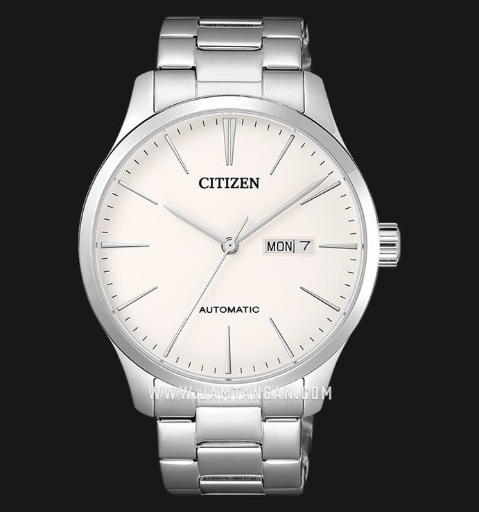 Citizen Mechanical NH8350-83A Automatic White Dial Stainless Steel Strap
