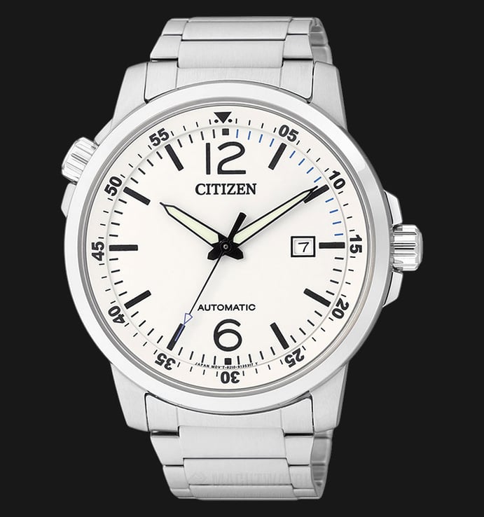 Citizen Mechanical NJ0070-53A Automatic Men White Dial Stainless Steel Strap