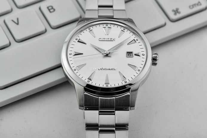 Citizen Mechanical NK0001-84A Kuroshio 1964 Silver Dial Stainless Steel Strap Limited Edition