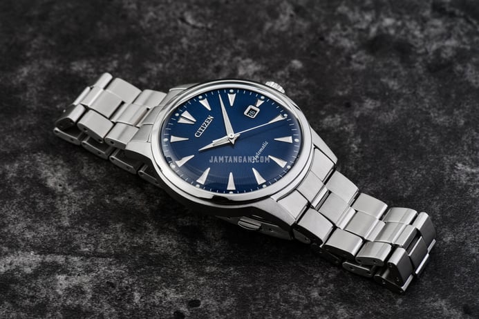 Citizen Mechanical NK0008-85L Kuroshio 1964 Blue Dial Stainless Steel Strap Asian Limited Edition