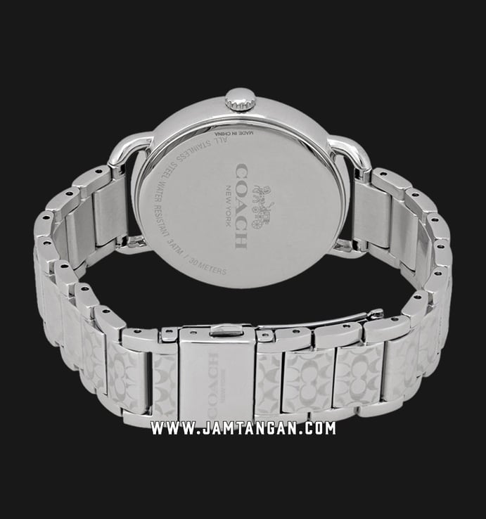 Coach 14502495 Delancey Ladies Silver Dial Stainless Steel Strap