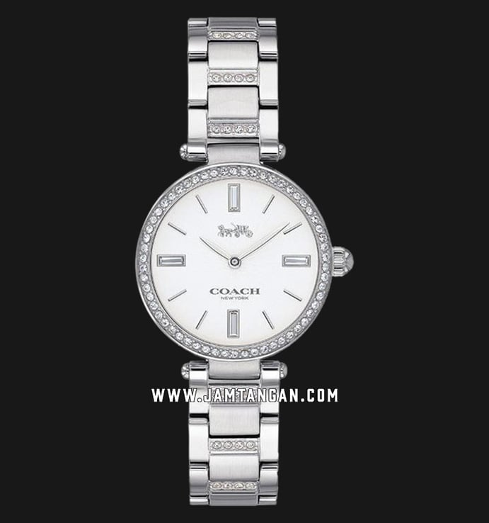 Coach Park 14503097 Ladies Silver Dial Stainless Steel Strap