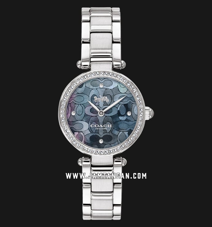 Coach Park 14503224 Multicolor Dial Silver Stainless Steel Strap